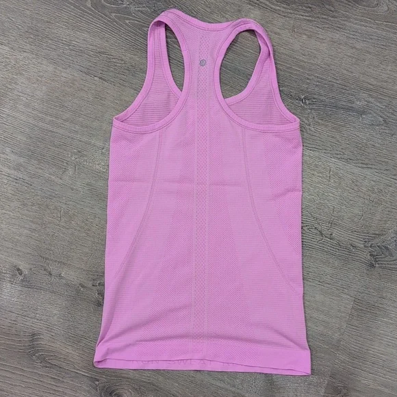 like new bubble gum pink lululemon top - Picture 2 of 5